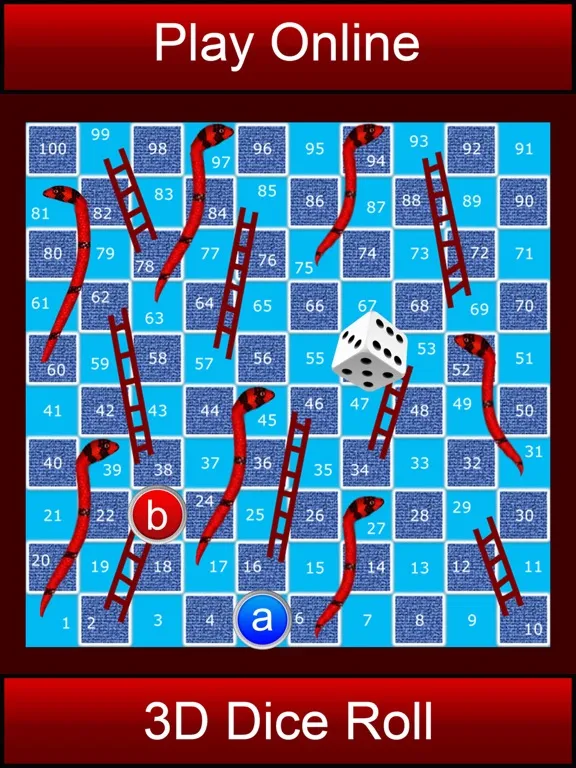 Tangkapan skrin Snakes & Ladders Online Prime iPad 