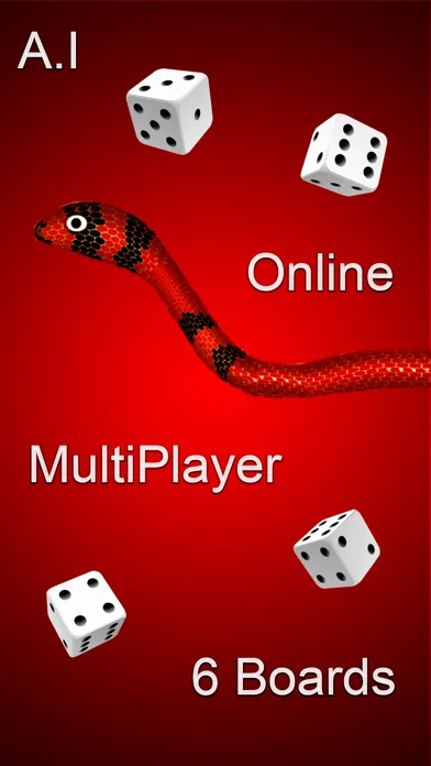 Tangkapan skrin Snakes & Ladders Online Prime