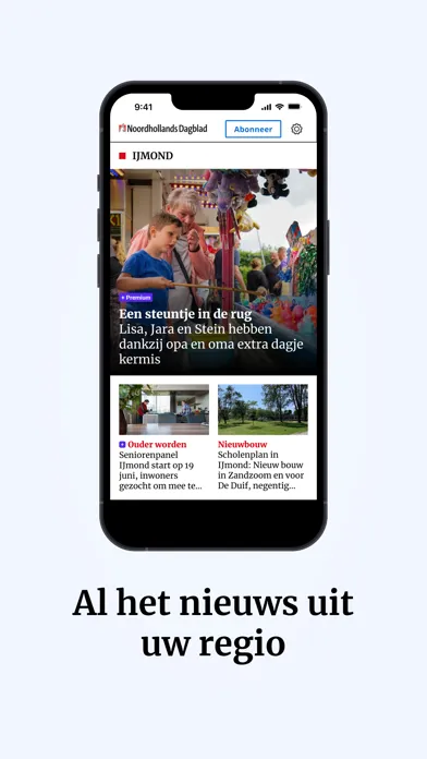 Capturas de tela do IJmuider Courant