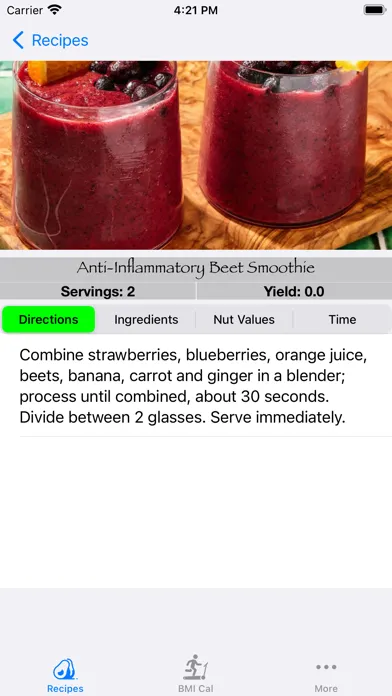 30 Days Smoothie Recipes Screenshots