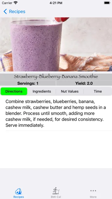 30 Days Smoothie Recipes Screenshots