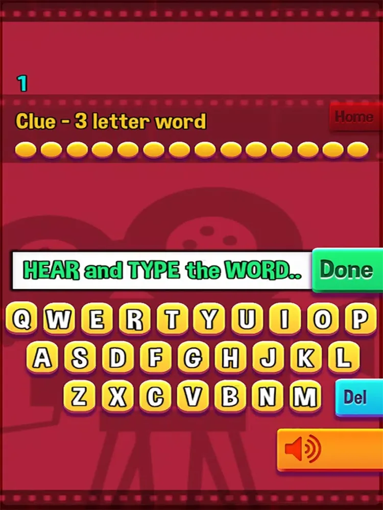 Hear & Spell - Movies Edition iPad  スクリーンショット