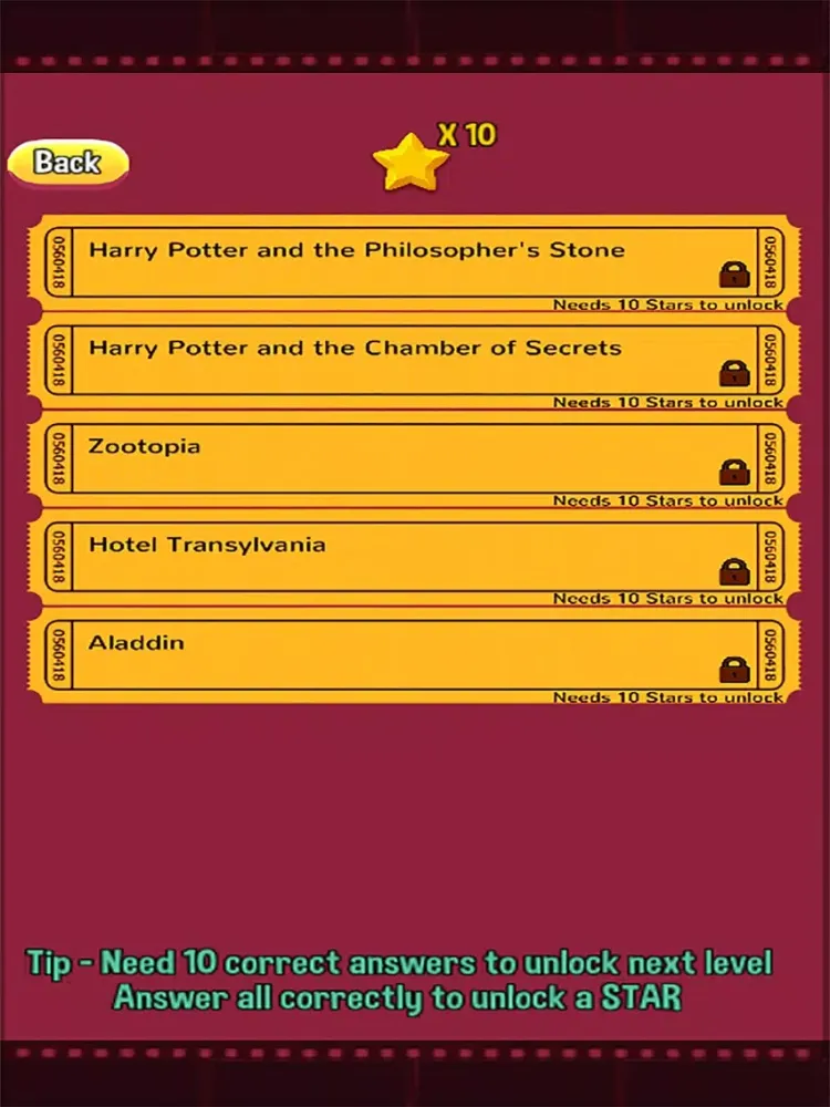 Hear & Spell - Movies Edition iPad  スクリーンショット