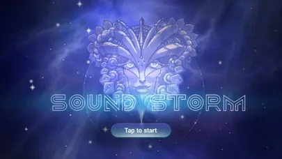 Capturas de tela do Sound Storm