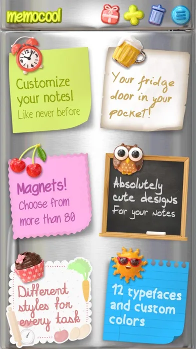Скриншоты Sticky Notes - MemoCool Notepad