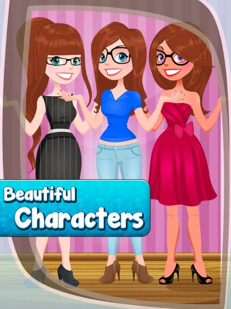 تصاویر Girl Dress Up Dish Washing Coloring : Free Games iPad 