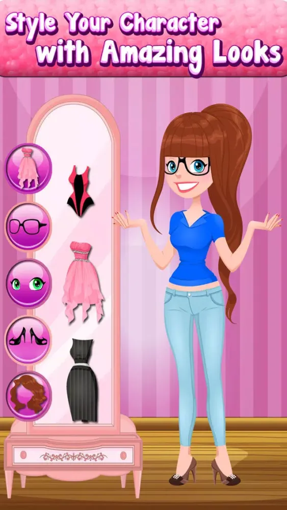 تصاویر Girl Dress Up Dish Washing Coloring : Free Games