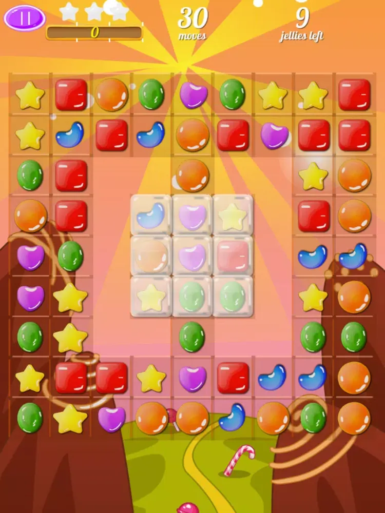 Sweet Candy Swipe Saga iPad 應用截圖