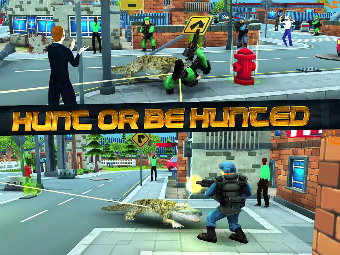Crocodile City Simulator 3D iPad  Ekran Görüntüleri