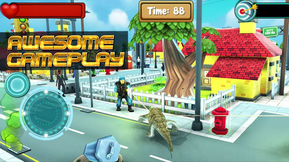 Crocodile City Simulator 3D Ekran Görüntüleri