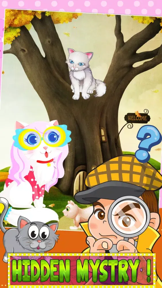 Capturas de pantalla de Crazy Kitty Dress Up Hidden Objects & Paintings