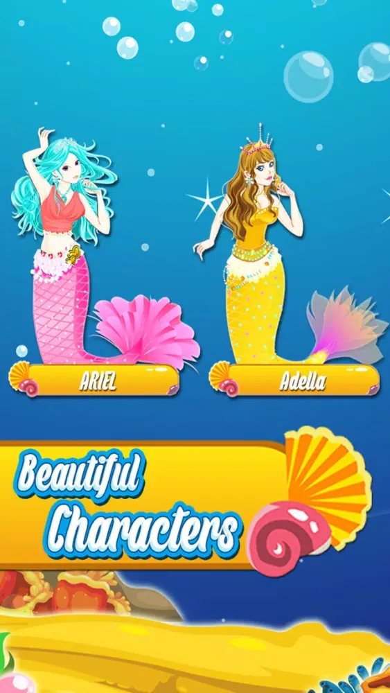 Enchanted Mermaid Dressup Mystery Hidden Objects and Painting - Game for kids toddlers and boys Ekran Görüntüleri