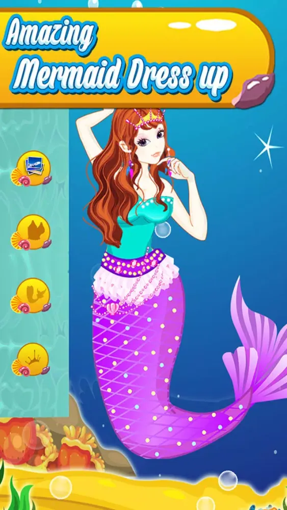 Enchanted Mermaid Dressup Mystery Hidden Objects and Painting - Game for kids toddlers and boys Ekran Görüntüleri
