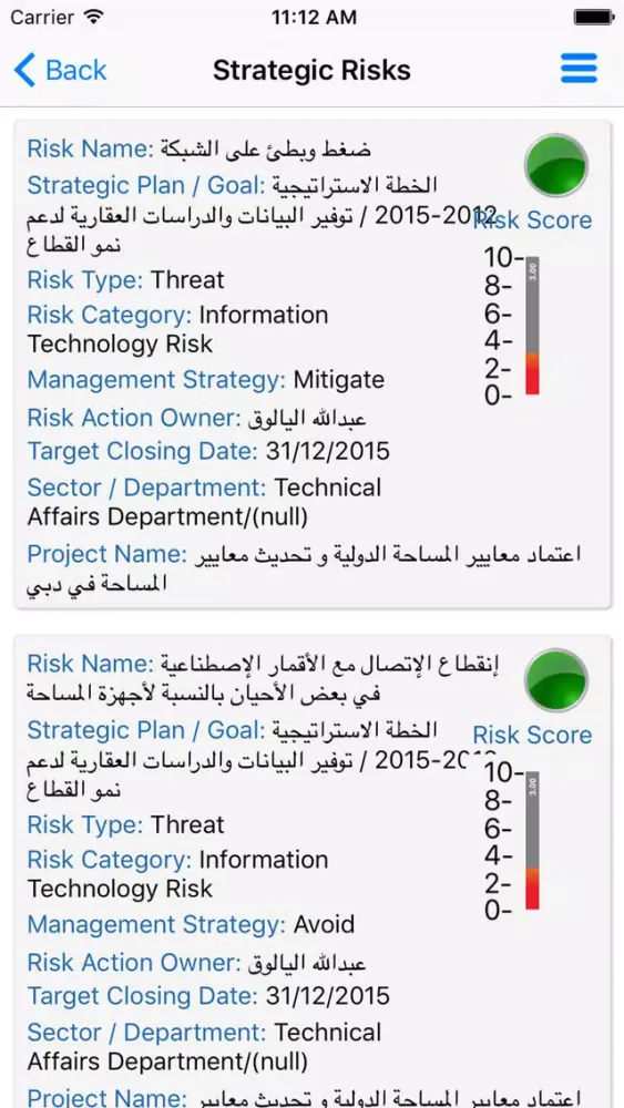 صور Smart Risk Management System