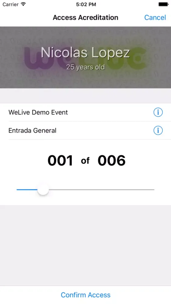 WeLive Admin Screenshots