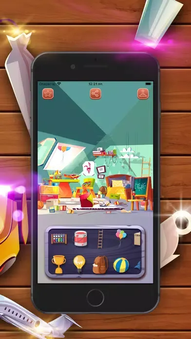 Captures d'écran de Hidden treasures- finding game