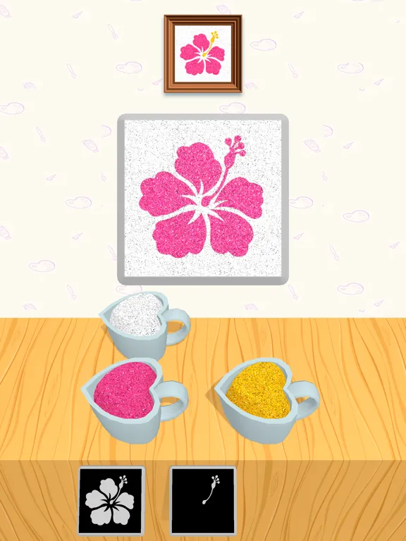 Paint Puzzle 3d iPad  স্ক্রিনশট