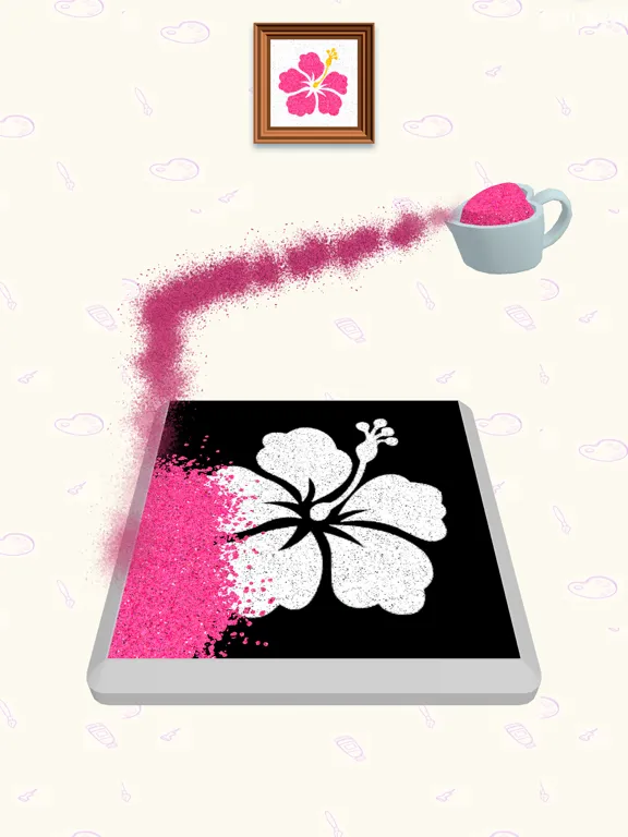 Paint Puzzle 3d iPad  স্ক্রিনশট