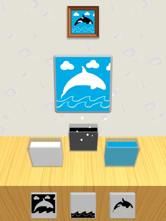 Paint Puzzle 3d iPad  স্ক্রিনশট