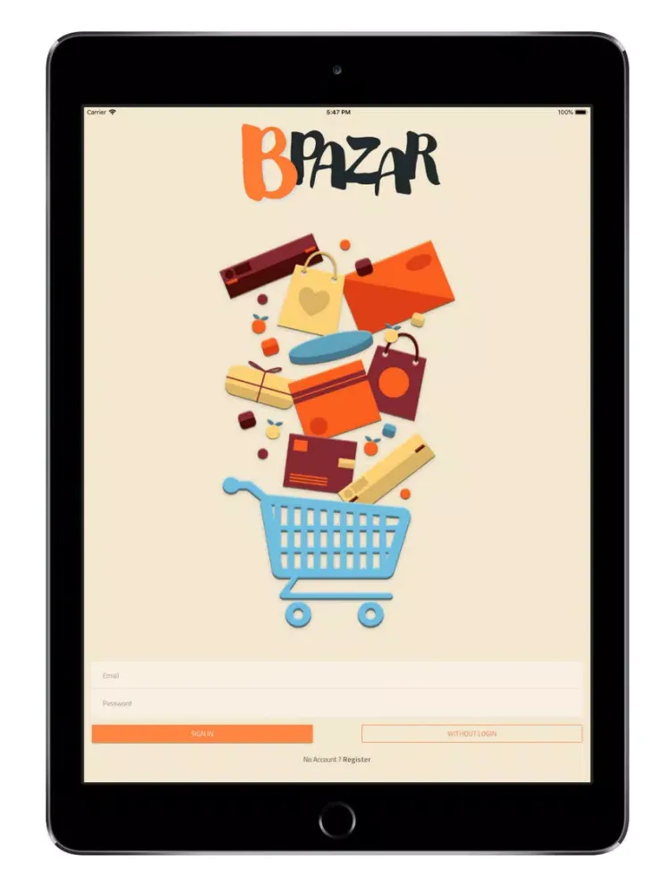 BPazar iPad  Ekran Görüntüleri