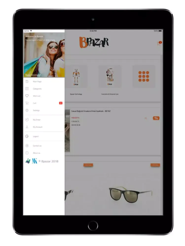BPazar iPad  Ekran Görüntüleri