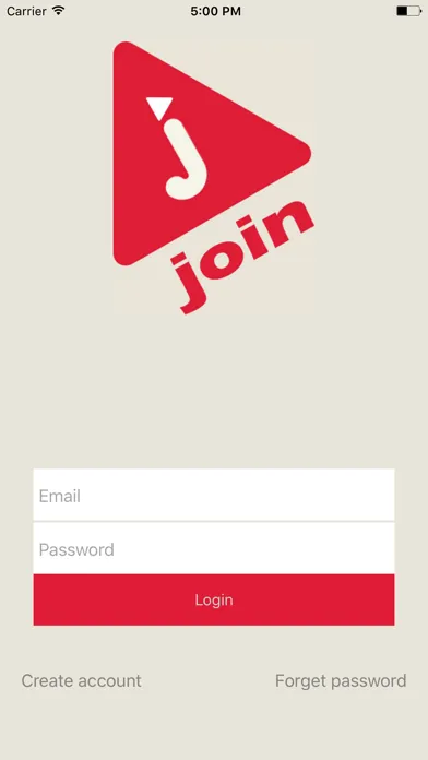 Tangkapan layar join now