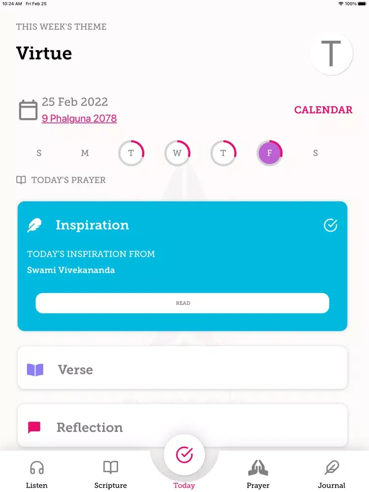 Zrzuty ekranu namah iPad 