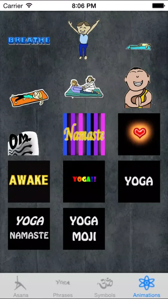 Capturas de pantalla de Yoga Moji