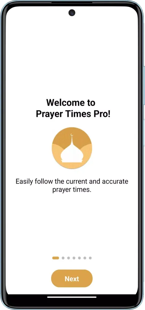 Tangkapan skrin Prayer Times Pro Adhan Qibla