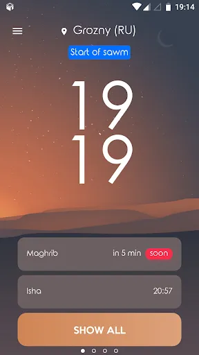 1Muslim: Prayer times, Azan应用截图