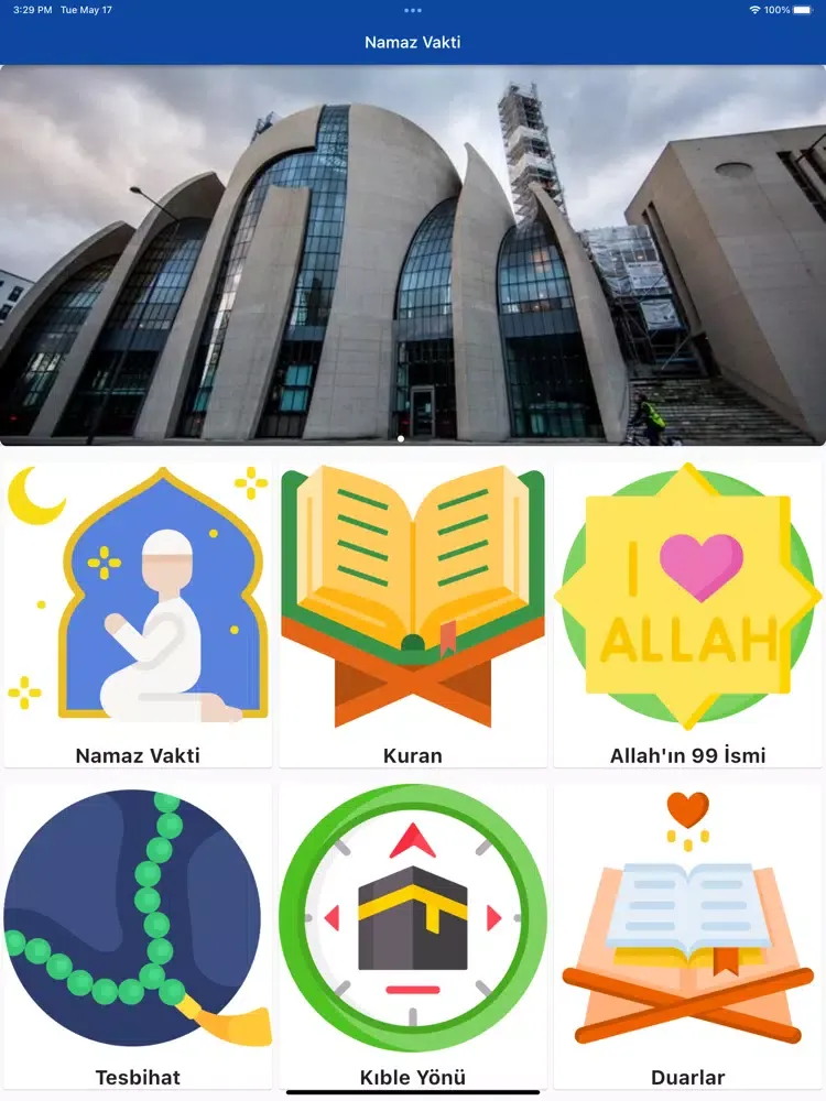 Ảnh chụp màn hình của Namaz Vakti Almanya iPad 