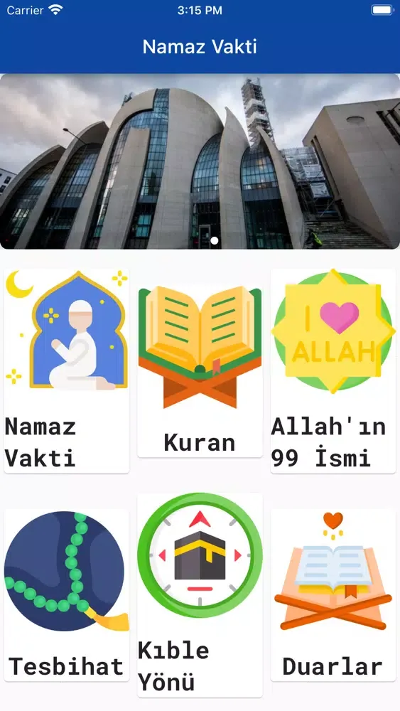 Ảnh chụp màn hình của Namaz Vakti Almanya