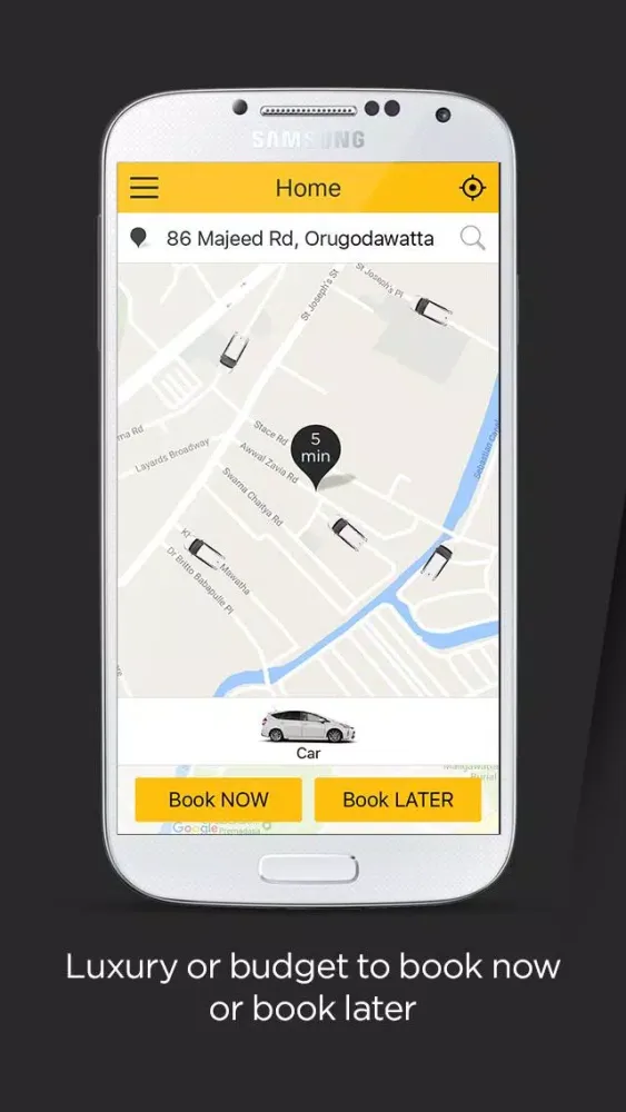 Captures d'écran de Namdo Cabs
