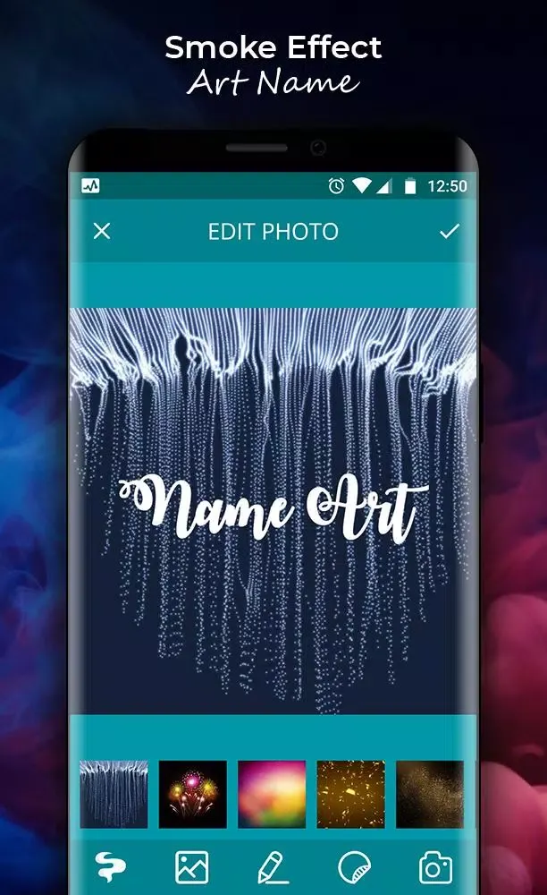 Smoke Name Art Ekran Görüntüleri