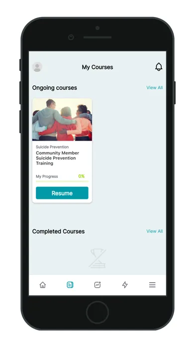 Screenshot di NAMI NH eLearning