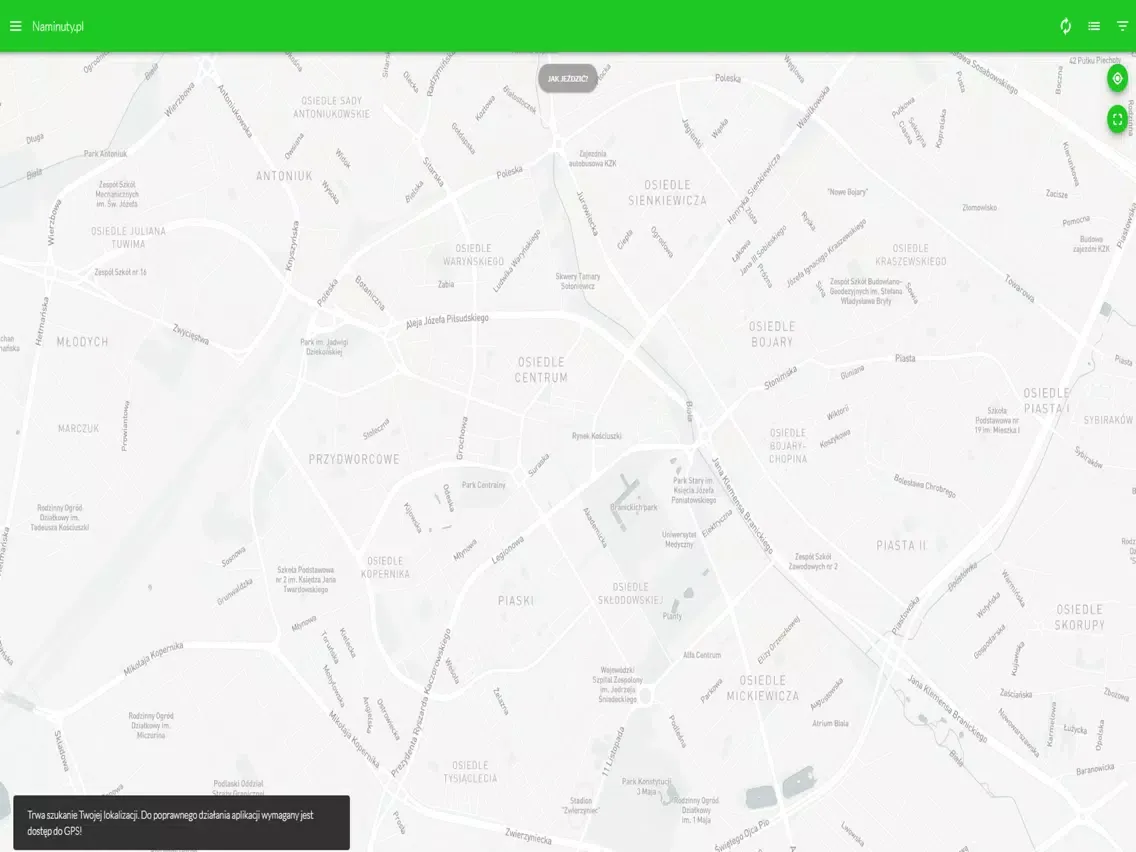 Naminuty.pl iPad  Screenshots