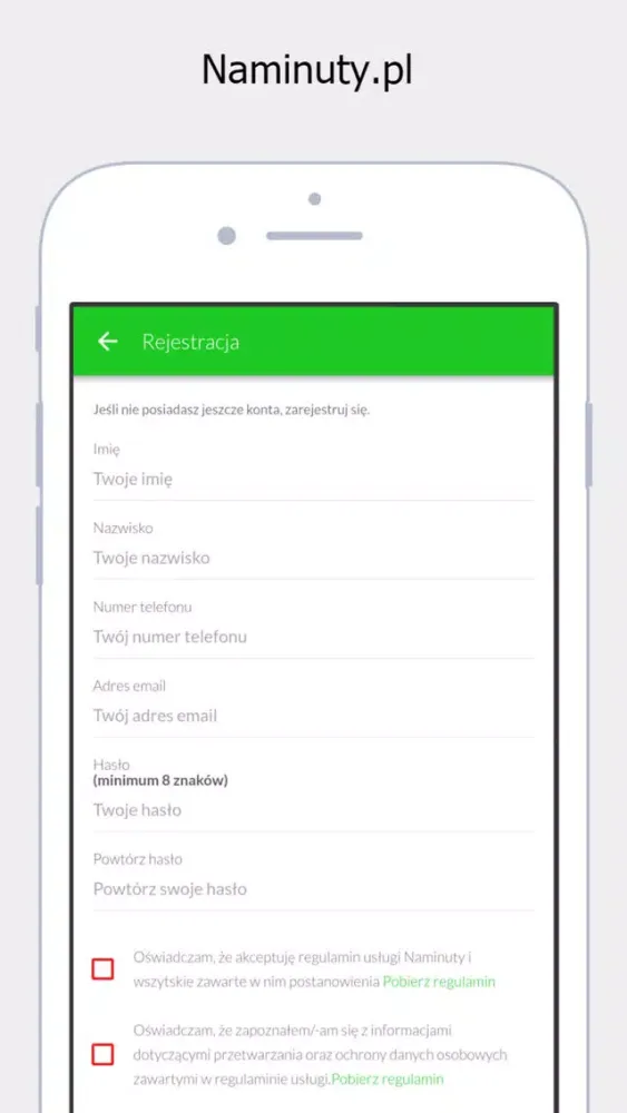 Naminuty.pl Screenshots
