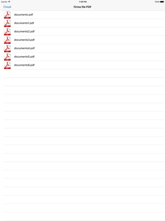 Firma Digitale Guardia di Finanza iPad  スクリーンショット