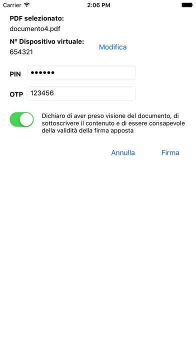 Firma Digitale Guardia di Finanza スクリーンショット