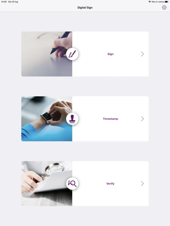 تصاویر Namirial Digital Sign iPad 