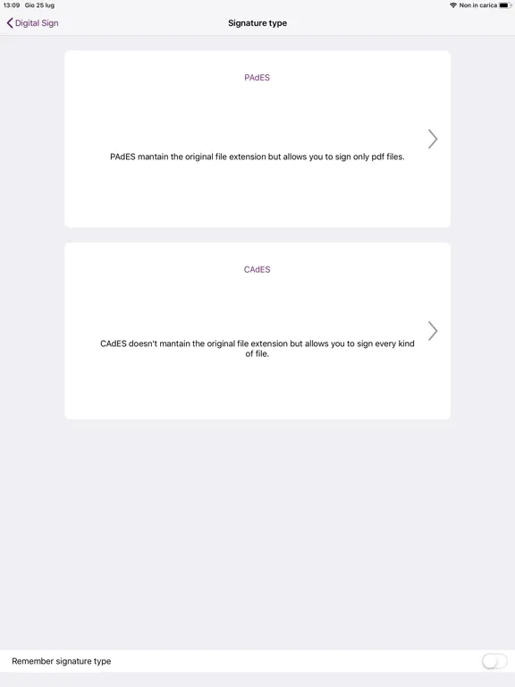 تصاویر Namirial Digital Sign iPad 
