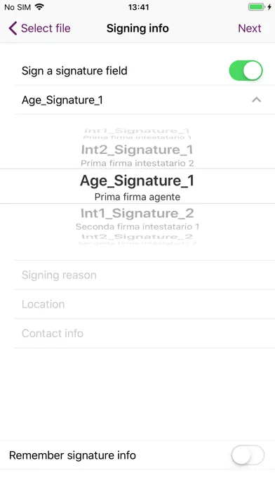 تصاویر Namirial Digital Sign
