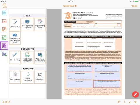 Скриншоты GraphoSign iPad 