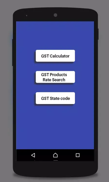 GST India Tax Information One Nation One Tax应用截图