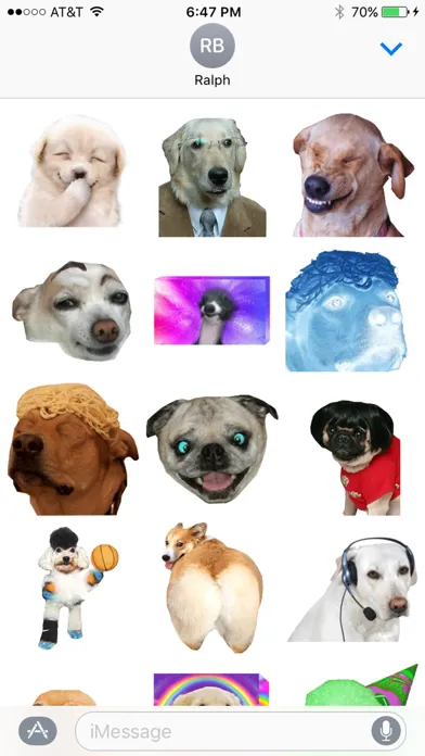 صور dogdings ~ animated dog stickers for dogs