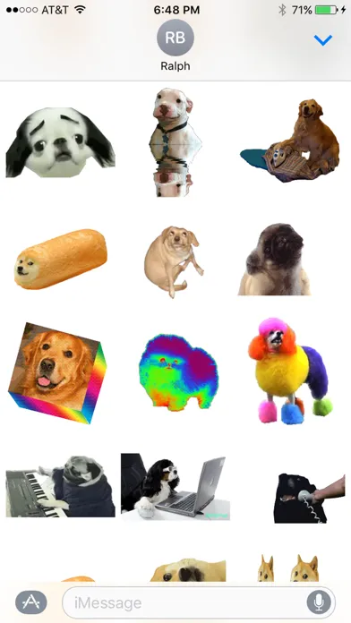 صور dogdings ~ animated dog stickers for dogs