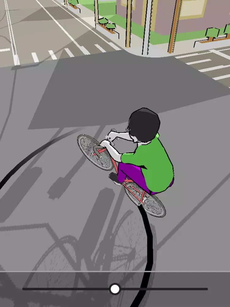 Tangkapan layar Biker Alleycat Lofi Game iPad 