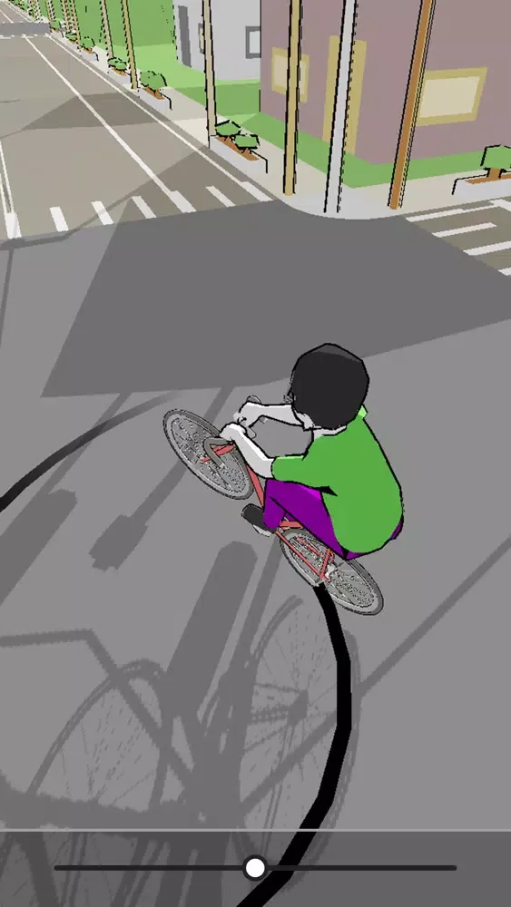 Tangkapan layar Biker Alleycat Lofi Game