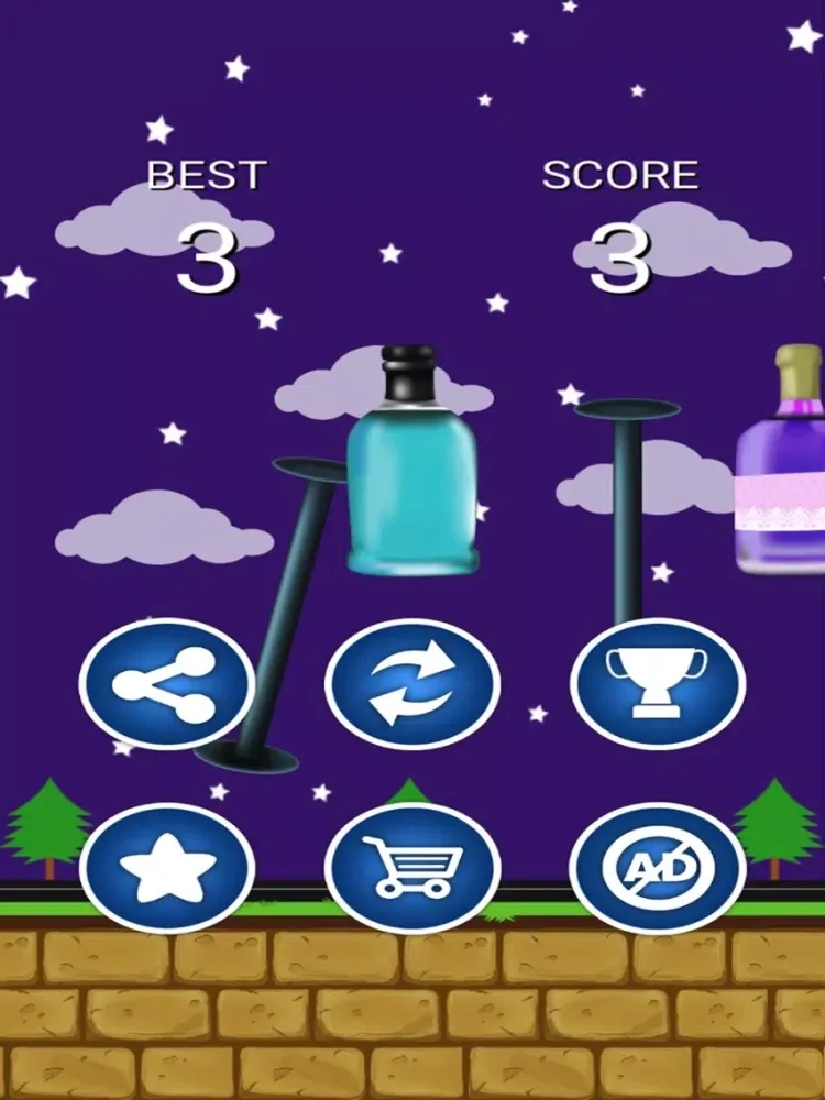 Capturas de tela do Bottle Vs Stand iPad 