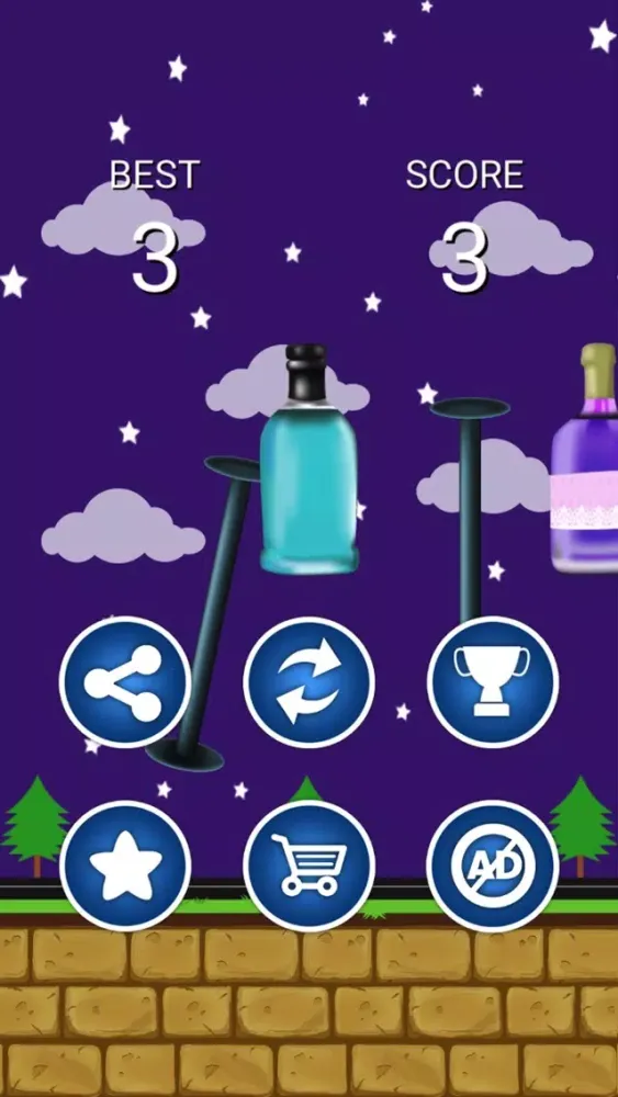 Capturas de tela do Bottle Vs Stand